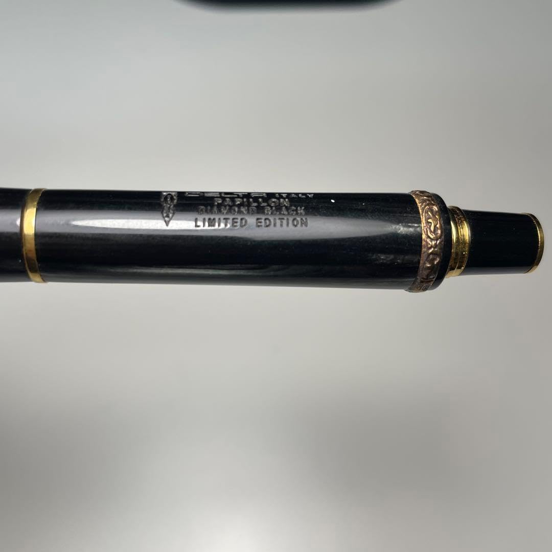 新品 激レア デルタ パピヨン 万年筆 限定 シリアルあり デッドストック品 デルタ パピヨン 万年筆 限定 シリアルあり デッドストック品 14kt